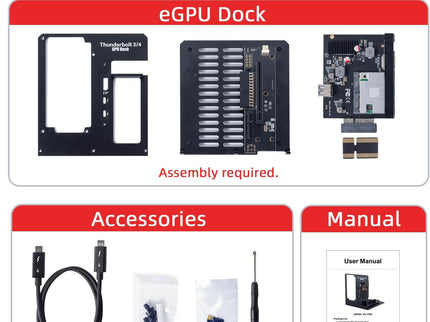 eGPU Enclosure Supports Thunderbolt 3/4 USB4