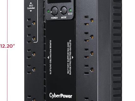 CyberPower EC850LCD Ecologic UPS Battery Backup