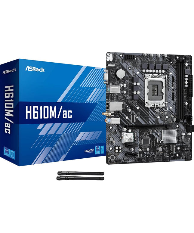 ASRock H610M/AC Supports 13th Gen & 12th Gen