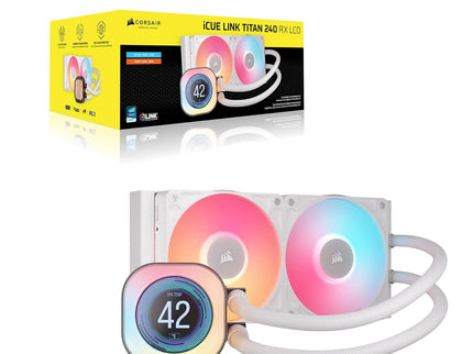 Corsair iCUE Link Titan 240 RX LCD Liquid CPU Cooler