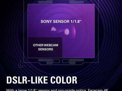 Elgato Facecam 4K – 4K60 Studio Webcam