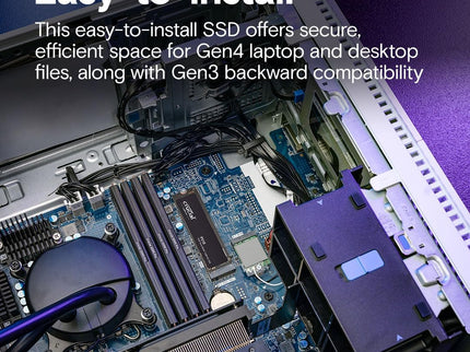 Crucial P310 1TB 2280 PCIe Gen4 3D NAND NVMe M.2 SSD