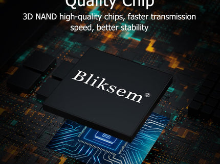 Bliksem SSD 512GB SATA III 6Gb/s Internal Solid State Drive 2.5