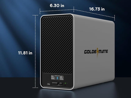 1500VA/1000W Lithium UPS Battery Backup