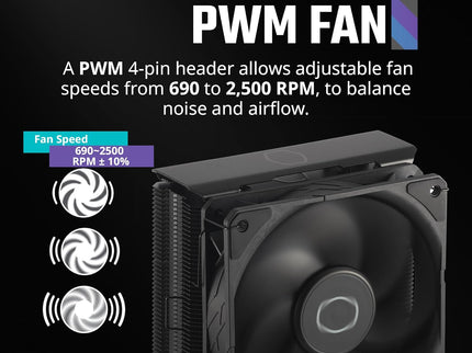 Cooler Master Hyper 212 Black CPU Air Cooler
