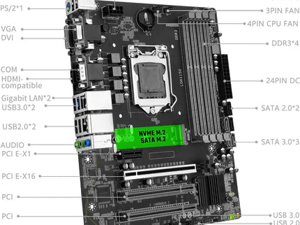 H97M PRO LGA 1150 Motherboard
