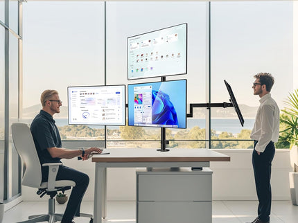 WALI Quad Monitor Mount