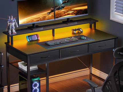 Rolanstar 39" Computer Desk with Power Outlets