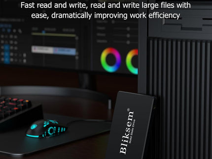 Bliksem SSD 512GB SATA III 6Gb/s Internal Solid State Drive 2.5