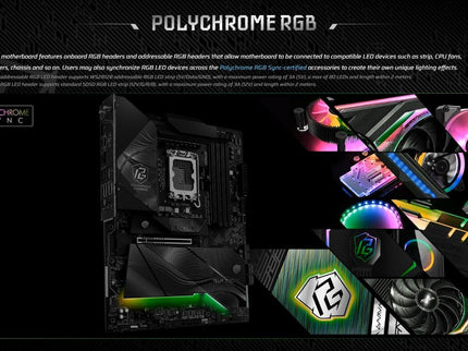 ASRock Intel Core Ultra Phantom Gaming Z890 Riptide