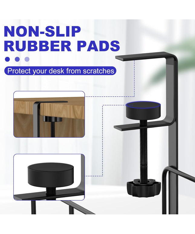 Under-Desk Cable Management Tray