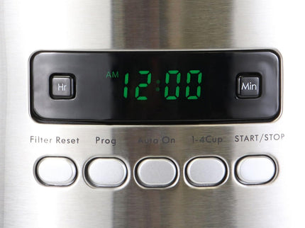 Kenmore Drip Coffee Maker - 12 Cup Programmable Cafe Machine With Glass Pot