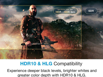 Optoma UHD35STX 4K UHD Short Throw Gaming and Home Entertainment Projector