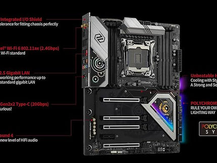 ASRock X299 Taichi CLX LGA2066 ATX Motherboard