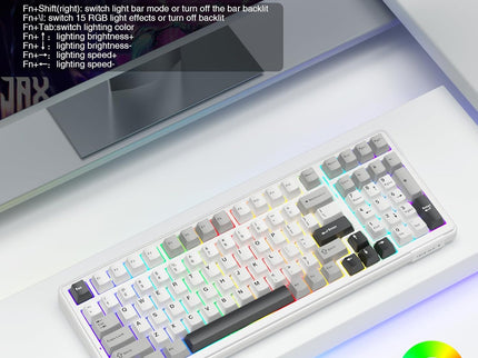 AULA F99 Wireless Mechanical Keyboard – Tri-Mode