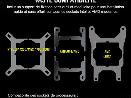 Corsair iCUE H100i Elite Capellix Liquid CPU Cooler for Desktop - White