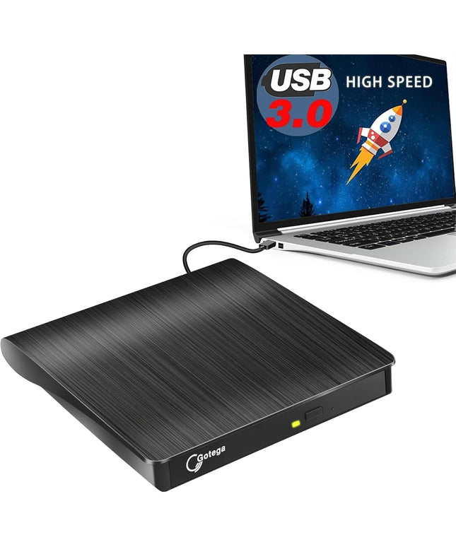 Gotega External DVD Drive, USB 3.0