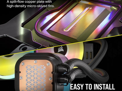 Corsair iCUE Link H100i RGB Liquid CPU Cooler