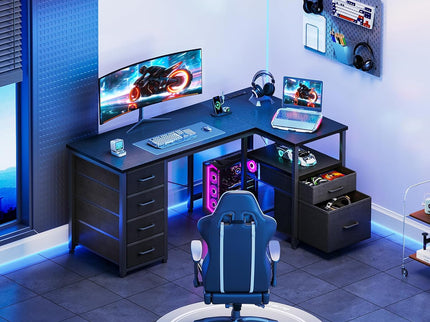 Coleshome L-Shaped Desk