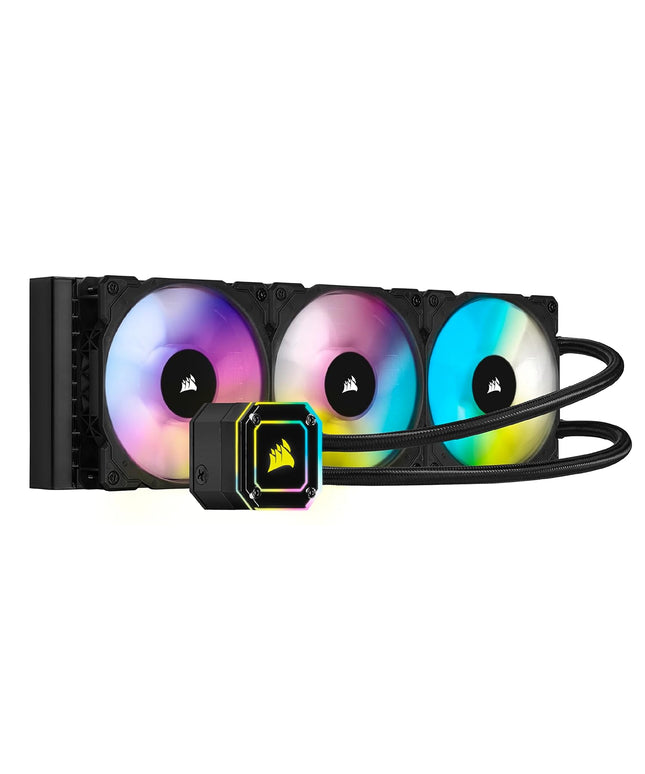 Corsair iCUE H150i Elite Capellix Liquid CPU Cooler, RGB Pump + Fans, 360mm for Radiator