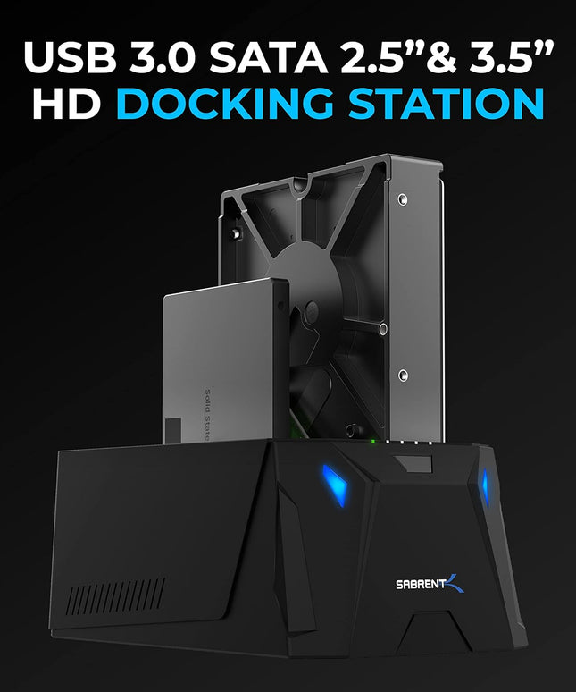 SABRENT USB 3.0 to SATA I/II/III Dual Bay