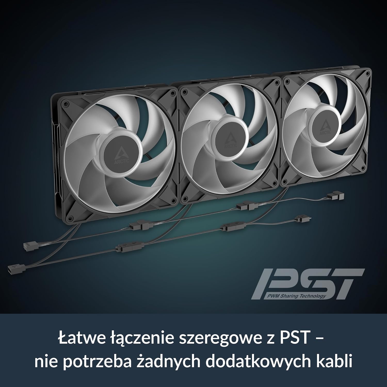 ARCTIC P14 Pro A-RGB 140mm PWM Fan – 400–2500 RPM, 5V Digital RGB, Fluid Dynamic Bearing – Black
