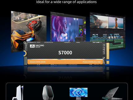 SAN ZANG MASTER 2TB SSD NVMe M.2 PCIe Gen 4x4