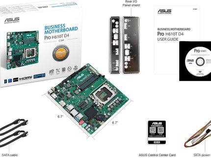 ASUS Pro H610M-CT D4-CSM LGA 1700