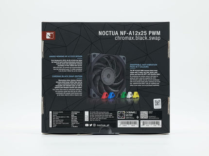 Noctua NF-A12x25 PWM chromax.Black.swap