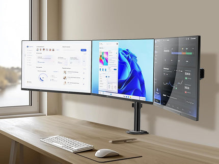 WALI Triple Monitor Mount