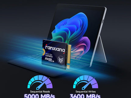 1TB M.2 2230 NVMe SSD, PCIe Gen 4x4 Speed up to 5000 MB/s, 2230 SSD