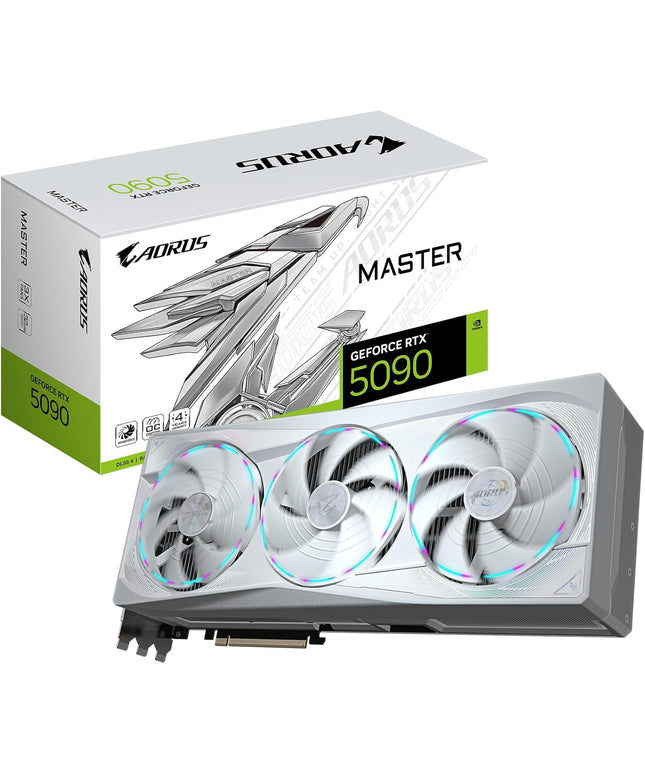 GIGABYTE AORUS GeForce RTX 5090 Master ICE 32G Graphics Card