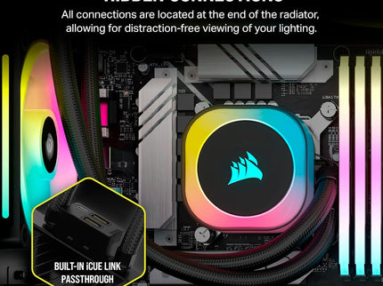 Corsair iCUE Link H100i RGB Liquid CPU Cooler