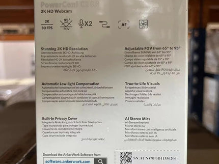 Anker PowerConf C200 – 2K Webcam