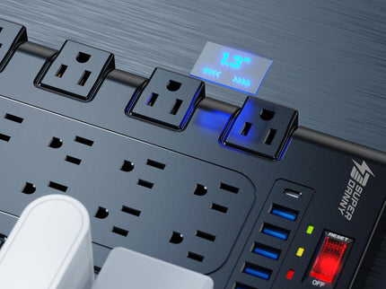 Power Strip, SUPERDANNY Surge Protector
