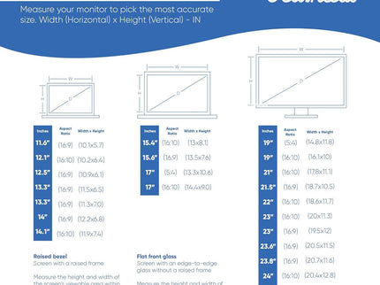 Ocushield 27" Anti-Blue Light Screen Protector with Privacy Filter
