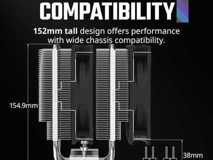 Cooler Master Hyper 620S Dual Tower CPU