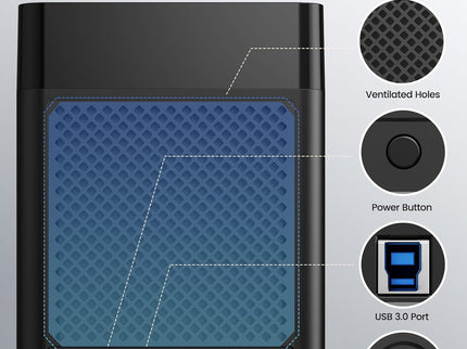 ORICO 5 Bay 3.5inch Hard Drive Enclosure