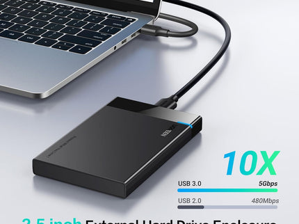 UGREEN 2.5" Hard Drive Enclosure USB 3.0 to SATA III