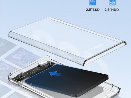 ORICO 2.5'' External Hard Drive Enclosure USB 3.0 to SATA III