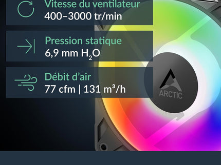 ARCTIC Liquid Freezer III Pro 360 A-RGB AIO CPU Liquid Cooler – 120mm Fans