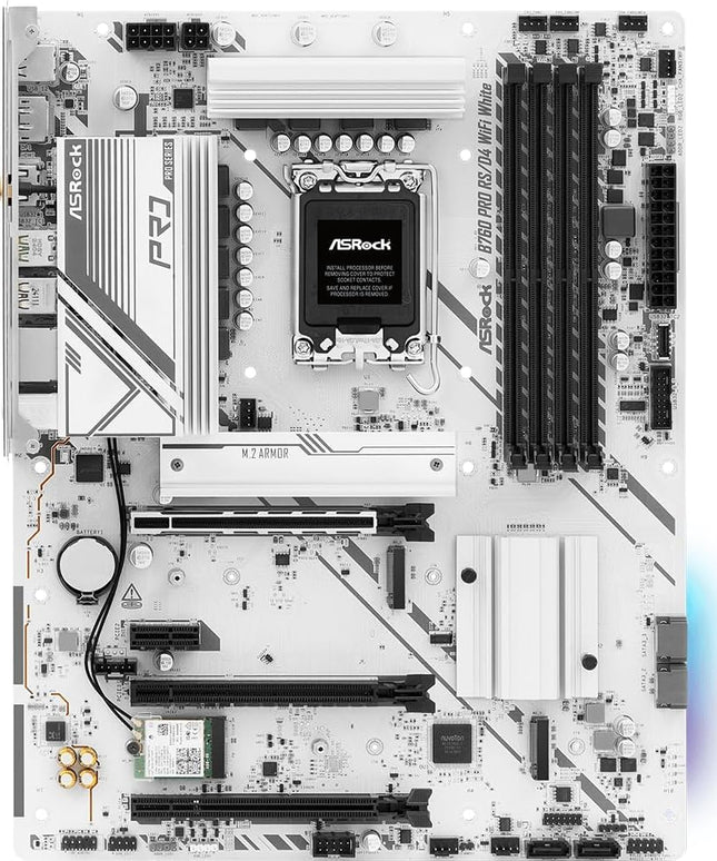 ASRock B760 Pro RSD4 WiFi White ATX Motherboard