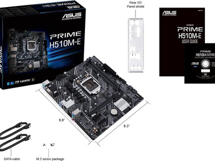 ASUS Prime H510M-E LGA1200 (Intel® 11th/10th Gen) Micro-ATX Motherboard