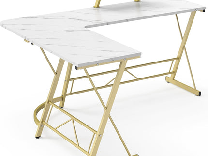 Mr IRONSTONE 63" L-Shaped Gaming Desk