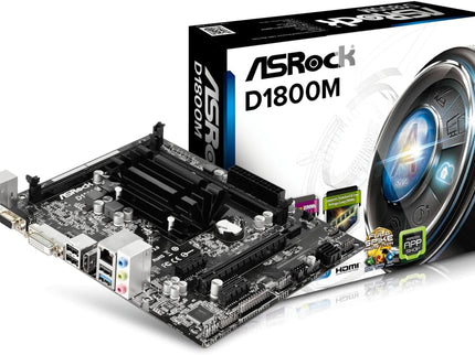 ASRock Motherboard Micro ATX DDR3 1066 NA D1800M