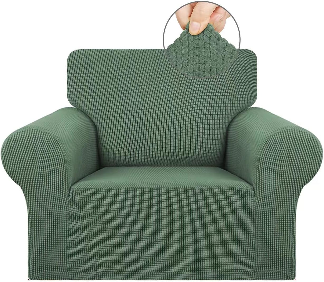 Slip cover for Crawford Pillowback Chair and a Half Comfort Swivel Glider