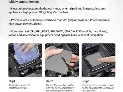 Maxtor Thermal Pads 120x20x3mm (3-Pack)