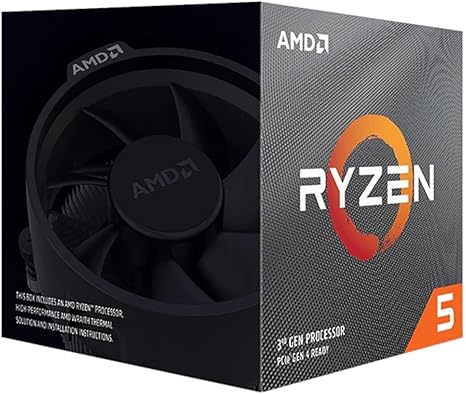 AMD Ryzen 5 3400G 4-core, 8-Thread Unlocked Desktop Processor with Radeon RX Graphics