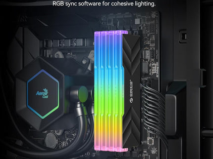 ORICO Raceline Neon DDR5 RGB RAM 32GB