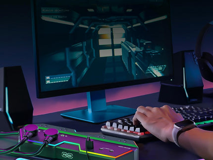 4000J Surge Protector Power Strip with USB Ports